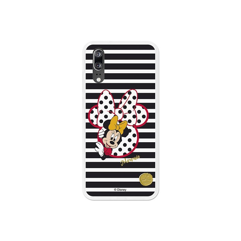 Funda Oficial Disney Minnie, I love Shoes Huawei P20