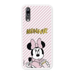 Funda Oficial Disney Minnie, Gold Balloon Huawei P20