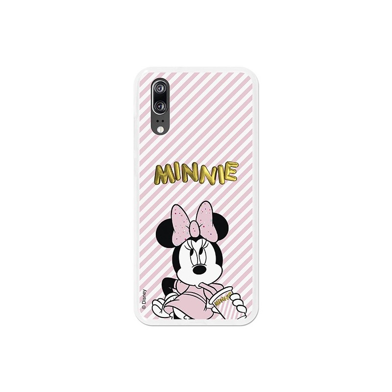 Funda Oficial Disney Minnie, Gold Balloon Huawei P20