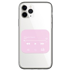 Funda Móvil - Canción Personalizada Rosa Pastel