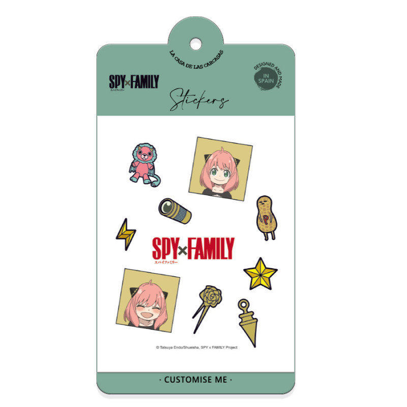 Stickers Spy x Family - Personaliza tus dispositivos