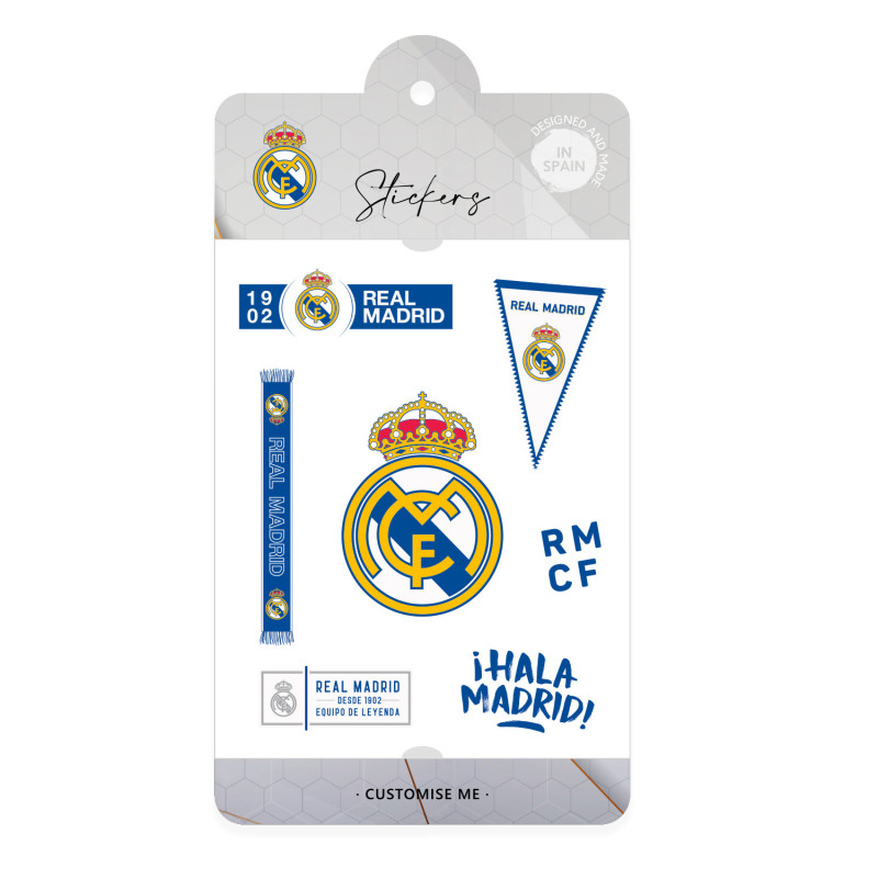 Stickers del Real Madrid - Personaliza tus Dispositivos Stickers del Real Madrid - Personaliza tus Dispositivos