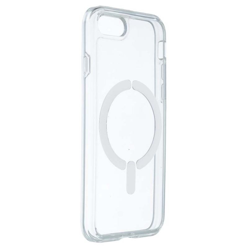 Funda Transparente Logo Compatible con Magsafe para iPhone 8