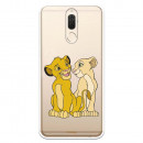 Carcasa Oficial Disney Simba y Nala transparente para Huawei Mate 10 Lite - El Rey León- La Casa de las Carcasas