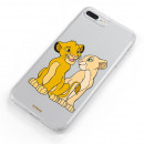 Coque Officielle Disney Simba et Nala transparente pour Xiaomi Redmi Note 7 Pro - Le Roi Lion