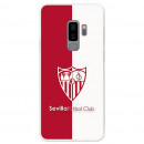Coque Officielle Sevilla FC Écusson Bicolore pour Samsung Galaxy S9 Plus