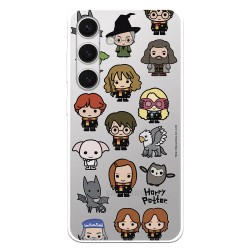 Funda para Samsung Galaxy S24 Oficial de Harry Potter Personajes Iconos - Harry Potter