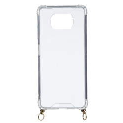 Funda Silicona Colgante Transparente para Xiaomi Poco X3