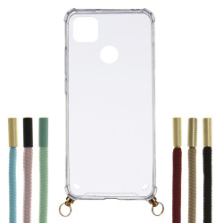 Funda Silicona Colgante Transparente para Xiaomi Redmi 9C