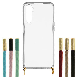 Funda Silicona Colgante Transparente para Realme 6