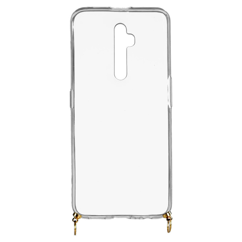 Funda Silicona Colgante Transparente para Oppo Reno 2Z