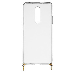 Funda Silicona Colgante Transparente para OnePlus 7 Pro