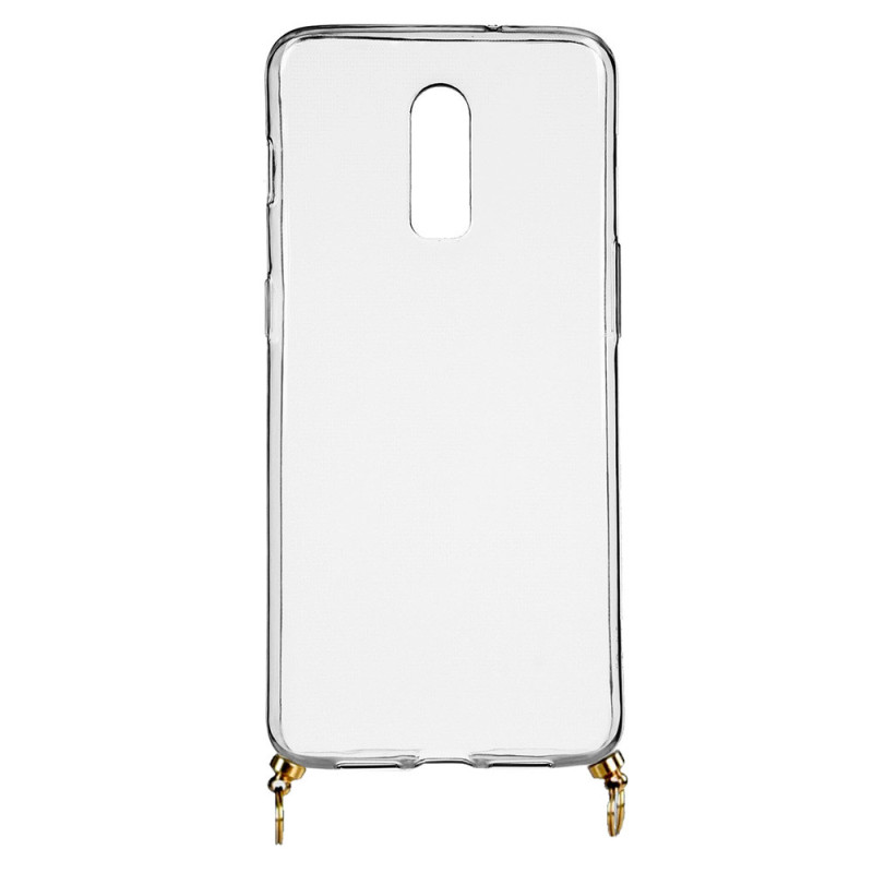 Funda Silicona Colgante Transparente para OnePlus 7