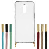 Funda Silicona Colgante Transparente para OnePlus 7