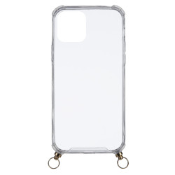 Funda Silicona Colgante Transparente para iPhone 12