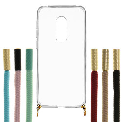 Funda Silicona Colgante Transparente para Alcatel 1X