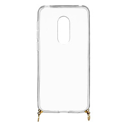 Funda Silicona Colgante Transparente para Alcatel 1S 2019