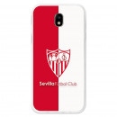 Coque Officielle Sevilla FC Écusson Bicolore pour Samsung Galaxy J5 2017 Européen