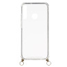 Funda Silicona Colgante Transparente para Huawei P40 Lite E