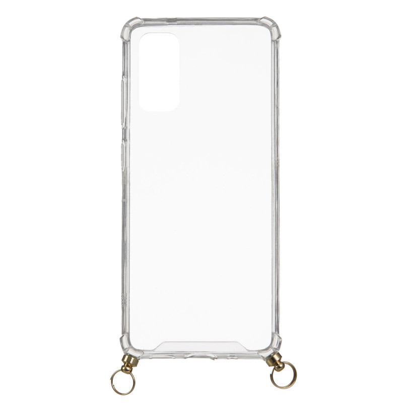 Funda Silicona Colgante Transparente para Samsung Galaxy S20