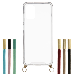 Funda Silicona Colgante Transparente para Samsung Galaxy S20