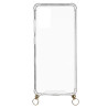 Funda Silicona Colgante Transparente para Samsung Galaxy S20 Plus