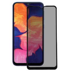 Cristal Templado Completo Antiespía Negro para Samsung Galaxy A10