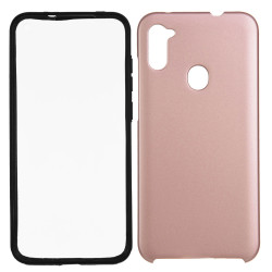 Funda Cromada con tapa para Samsung Galaxy A11