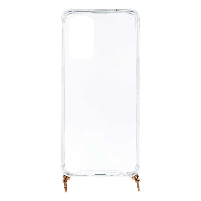 Funda Silicona Colgante Transparente  para Oppo Find X3 Lite