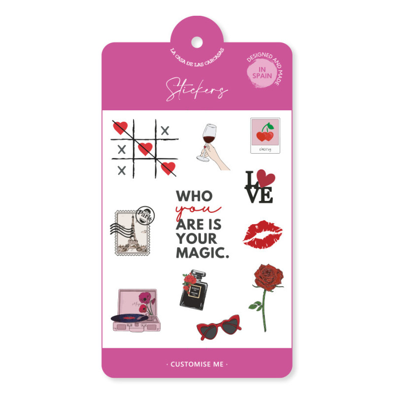 Stickers San Valentín - Personaliza tus Dispositivos Stickers San Valentín - Personaliza tus Dispositivos