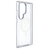 Funda Transparente Logo Compatible con Magsafe para Samsung Galaxy S24 Ultra