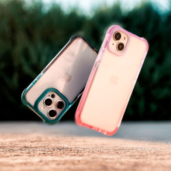 Funda Bumper Reforzada Degradada para iPhone 15 Pro Max