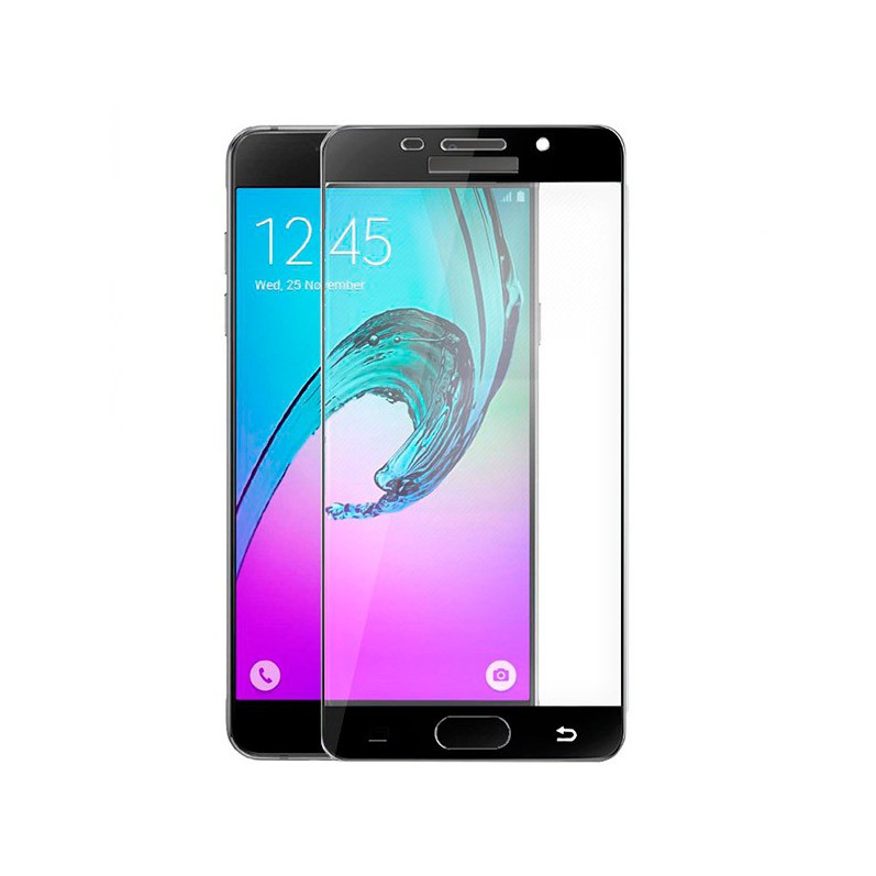 Verre Trempé Complet Noir pour Samsung Galaxy A5 2016