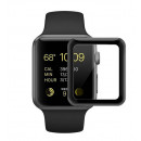Verre Trempé Complet 4D Noir pour Apple watch 42mm