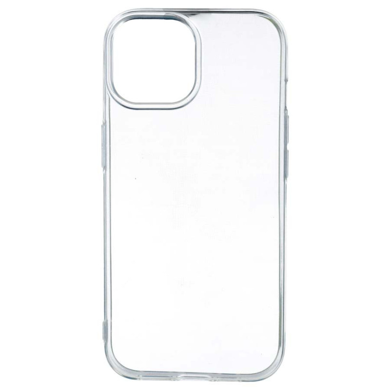 Funda Silicona Transparente para iPhone 15 Plus