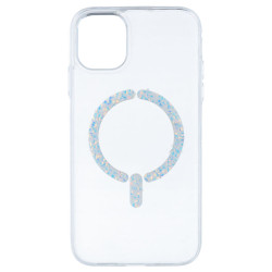 Funda Ring Glitter Compatible con Magsafe para iPhone 12