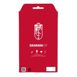 Funda para TCL 40 SE del Granada CF Escudo - Líneas Rojas y Negras  - Licencia Oficial Granada CF