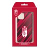 Funda para Xiaomi Redmi Note 12 4G del Granada CF Escudo - Líneas Rojas y Negras  - Licencia Oficial Granada CF