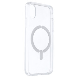 Funda Transparente Logo Compatible con Magsafe para iPhone XR