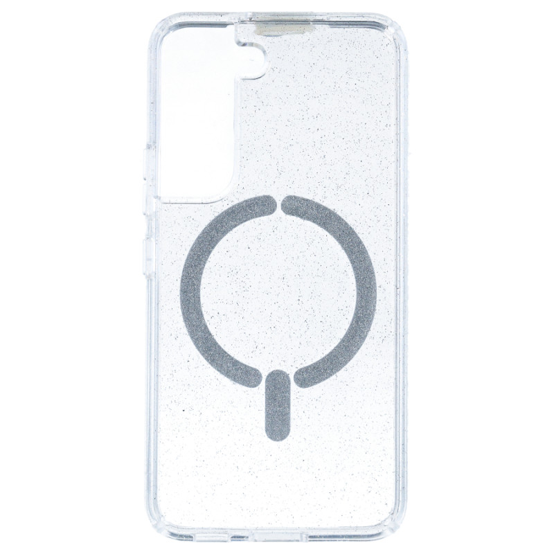 Funda Purpurina Compatible con MagSafe para Samsung Galaxy S22