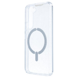 Funda Purpurina Compatible con MagSafe para Samsung Galaxy S22