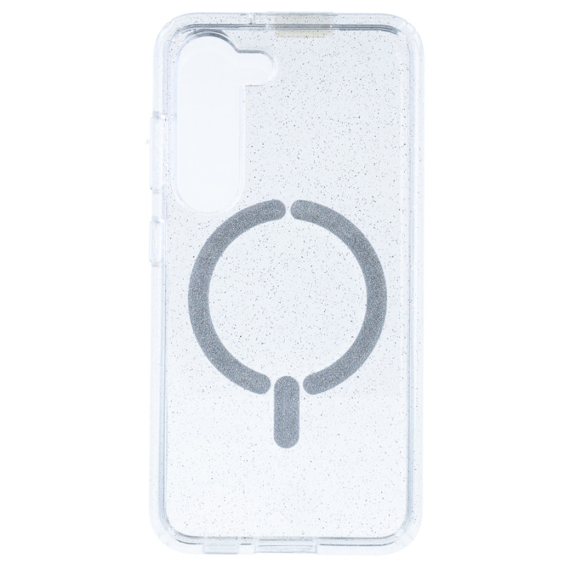 Funda Purpurina Compatible con MagSafe para Samsung Galaxy S23 Plus