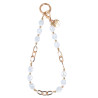 Bracelet en chaîne avec perles pour téléphone