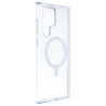 Funda Transparente Resistente Compatible con MagSafe para Samsung Galaxy S22 Ultra