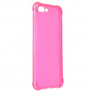 Coque Silicone Fluorescente Rose pour iPhone 7 Plus