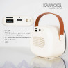 Karaoke Led Sound - Enceinte avec microphone