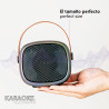 Karaoke Led Sound - Enceinte avec microphone