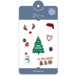 Stickers de Noël - Personnalisez vos appareils