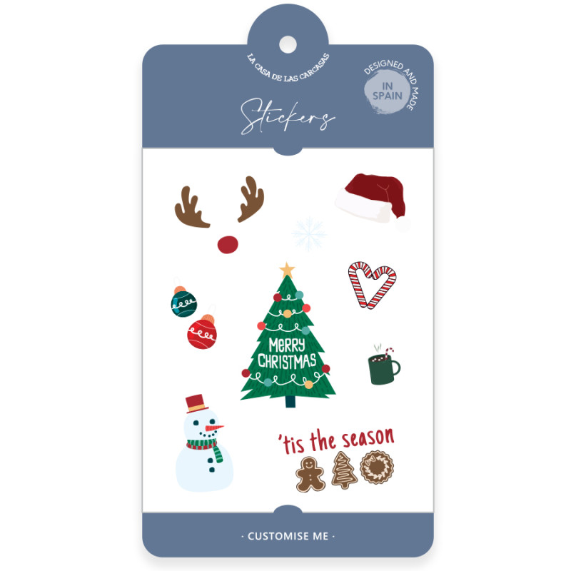 Stickers de Noël - Personnalisez vos appareils Stickers de Noël - Personnalisez vos appareils