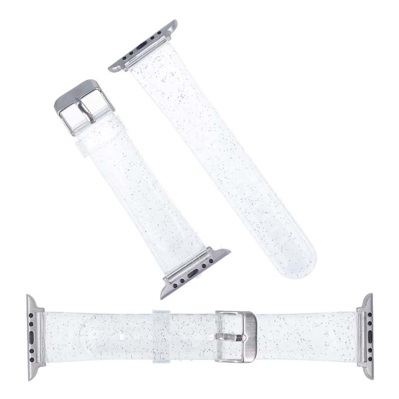 Correa Reloj Glitter Compatible con para Apple Watch 38mm Correa Reloj Glitter Compatible con para Apple Watch 38mm
